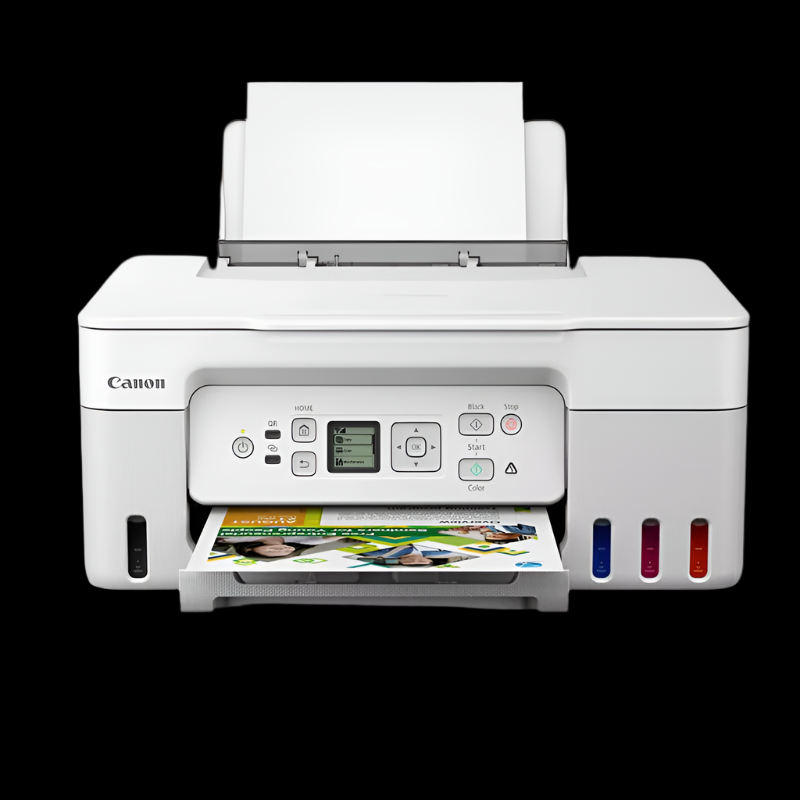 Canon PIXMA G3270 MegaTank All-in-One Printer (White)