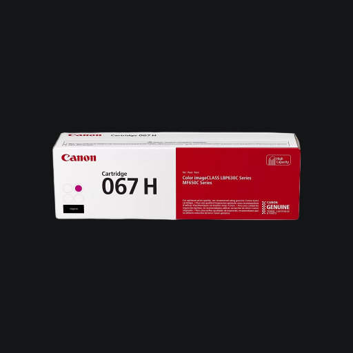 Canon 067 H Magenta High Yield Toner Cartridge (5104C001)
