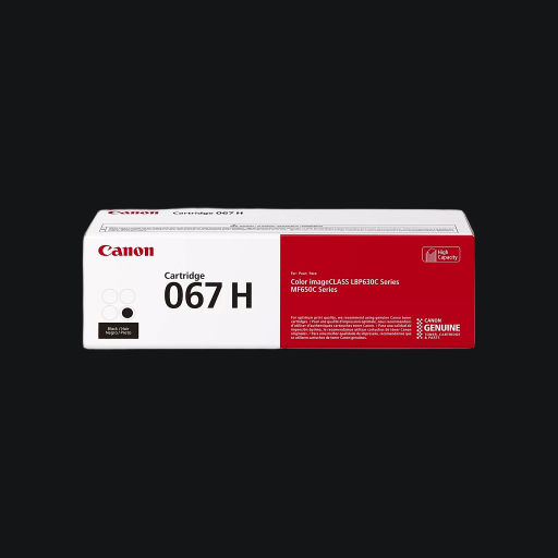 Canon 067 H Black High Yield Toner Cartridge (5106C001)